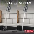 thumbnail image 4 of Delta Faucet Leland 978-AR-DST - Grifo de fregadero de cocina de una sola manija con pulverizador extra&iacute;ble y cabezal de pulverizaci&oacute;n de acoplamiento magn&eacute DELTA FAUCET NA, 4 of 9