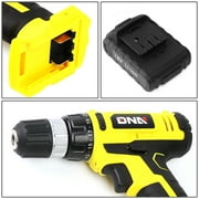 DNA Motoring TOOLS-00019 18V 1300mAh Battery Power Tool Sets, 46 Pack