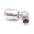 thumbnail image 1 of Sonducket Adaptador de manguera de 360 ​​grados bajo alto segundo tornillo rosca ajustable plateado conector regulador de esnórquel buceo Deportes acuáticos SA-11, 1 of 6