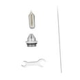 thumbnail image 3 of Shangren Trousse de Buse d'Aérographe Finition Fine pour Accessoires de Pulvérisateur d'Aérographe 0,5 mm, 3 of 8