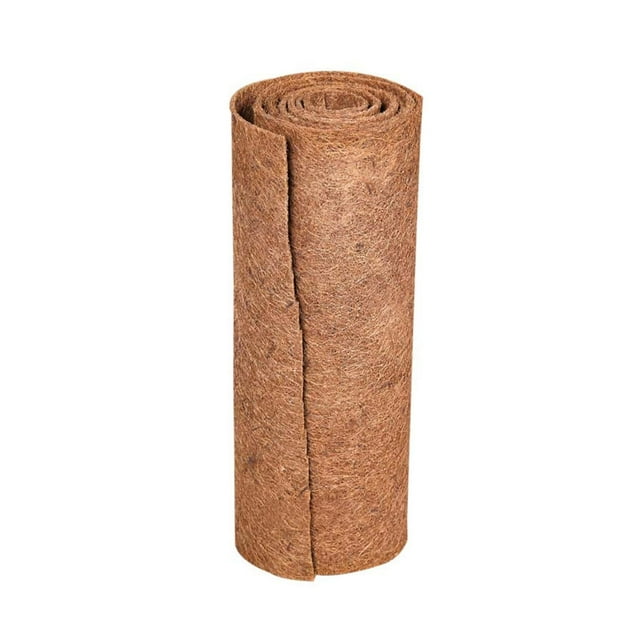 Rollo de revestimiento de coco, revestimiento de fibra de palma de coco, tapete de fibra de coco para mascotas, reptiles y coco 50cmx100cm