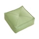 thumbnail image 4 of Cojines de suelo cuadrados decorativos tipo tatami para sala de estar, dormitorio y yoga. verde claro, 4 of 9