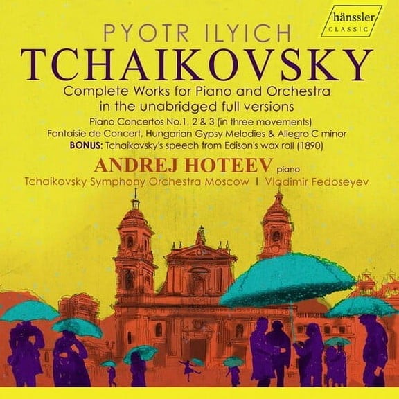 Andrej Hoteev Tchaikovsky Symphony Orchestra Moscow Fedoseyev - Piano & Orchestra - Music & Performance - CD