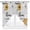 Gray, variant on Swag Curtains Valances for Windows, Navy Blue Christmas Snowman Short Kitchen Window Curtains Over Sink, Winter Snowflakes Cafe Curtains Panel Set Of 2,Rod Pocket, 36 Inches Length