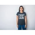 thumbnail image 7 of Womens Breaking News I Don't Care T shirt Funny Sarcastic Graphic Novelty Tee Womens Graphic Tees, 7 of 7