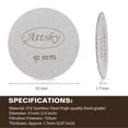 thumbnail image 2 of Pantalla Espresso Puck Attsky de 51 mm de acero inoxidable 316, 2 of 7