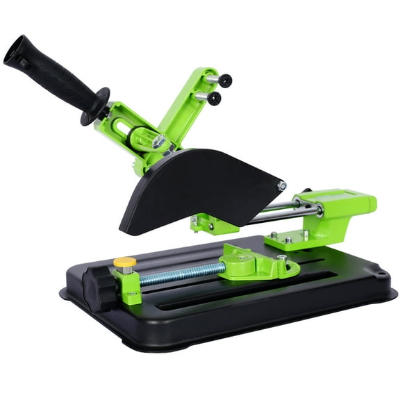 Upgrade Angle Grinder stand Universal Bracket Polishing Machine Conversion Cutting Machine, Cutting Angle Adjustable for 100 and 125 Angle Grinder