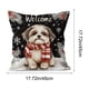 thumbnail image 3 of Christmas Pillow Cover Holiday Decoration Linen Throw Pillow Case for Sofa Couch Bed Living Room Home Seasonal Festive Decor, 3 of 6