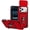 Red, variant on Starshop iPhone 18 Pro Case, Heavy Duty Shockproof Armor Phone Case with Slide Camera Cover and Ring Kickstand - Blue