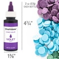 thumbnail image 2 of Chefmaster Candy Color Oil-Based Kosher Liquid Food Coloring, Kosher, Purple, 2 oz, 2 of 5