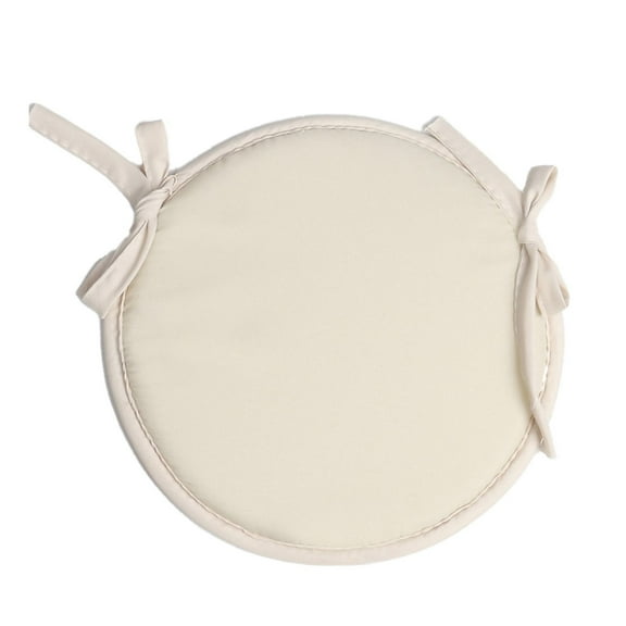 BIZHUA Outdoor Cushions 1 Pcs Round Bar Stool Cushions for Kitchen Dininseat Cushion with Ties Non Slip Cushions Seat Pad for Living Room Dining Room Car Pillow, 1X Seat Cushion