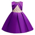 thumbnail image 1 of Girl Sleeveless Princess Dress Wedding Birthday Party Formal Prom 3-9T, 1 of 6