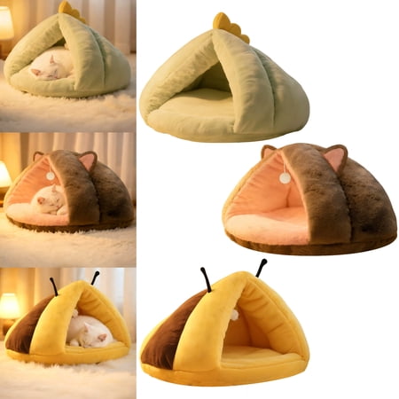 Msgweeeg Cats House Dog Pillow Dog Couch Dog House Winter Warmth Semi Enclosed Safety All Season Cats House Dog House Sleeping Mat Dog Supplies Msgweeeg Cats House Dog Pillow Dog Couch Dog House Winter Warmth Semi Enclosed Safety All Season Cats House Dog House Sleeping Mat Dog Supplies