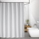 thumbnail image 1 of Cortina de ducha, cortina de baño de ducha de poliéster, cortina de ducha impermeable, ganchos para colgar en la cortina de baño, uso conveniente, 1 of 8
