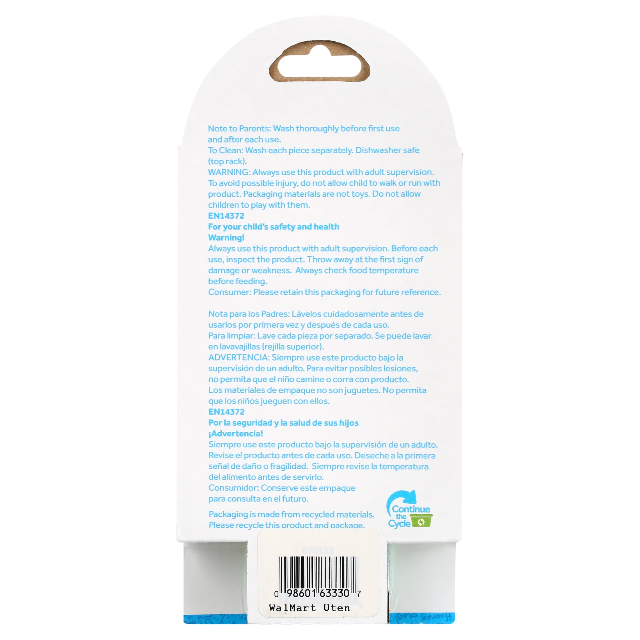Re-Play Utensils 8 Pack Tbw - Flatware Set for Kids - Eco-Friendly & Safe