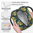 thumbnail image 3 of Balery Sunflowers Pattern Lunch Bag Women, Lunch Box, Lunch Bag, Small Leakproof Lunch Tote Large Capacity Reusable Insulated Cooler Lunch Container-One Size, 3 of 6
