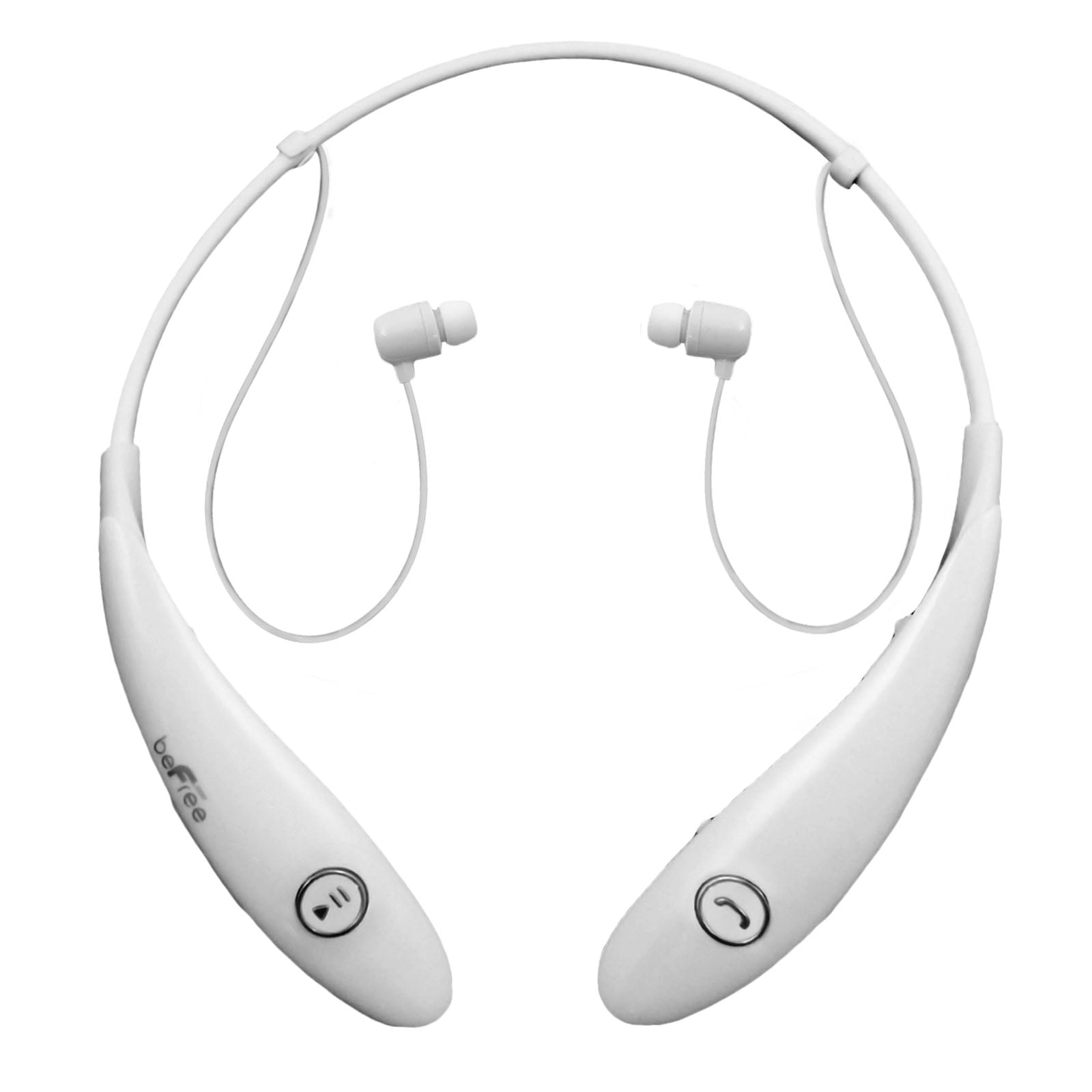 beFree Sound White BT Active Headphones with Microphone - Walmart.com - Walmart.com