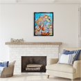 thumbnail image 3 of Stupell Industries Abstract Coral Reef Pattern Abstract Painting Black Floater Framed Canvas Art Print Wall Art, 25 x 31, 3 of 10