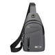 thumbnail image 2 of Bolso de Pecho para Hombre, Bandolera, Versátil, Informal, Pequeño, Multifuncional, para Correr, Deportes, Mochila de Pecho, 2 of 3