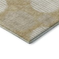 thumbnail image 6 of HomeRoots 671530 5 x 8 ft. Gold & Ivory Geometric Transitional Washable Machine Made Rectangle Area Rug with UV Protection, 6 of 7
