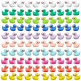 thumbnail image 1 of 100 Pcs Mini Resin Ducks Tiny Ducks Colourful Ducks for Home Garden Adorable Cupcake Decoration DIY Christmas Birthday Gift for Decor Ornament Supplie, 1 of 5
