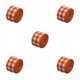 thumbnail image 1 of Yuarrent Cintas de Navidad Decoraciones de casa portátiles convenientes Accesorios decorativos de lujo exquisitos para celebración 9 Ancho 5 9 Ancho 5cm 5piezas, 1 of 6