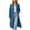 Blue, variant on Womens Long Cardigans Sweaters Coats with Pockets Long Sleeve Floor Length Cable Knit Duster Button Down Open Front Chunky Knit Office Work Going Out Daily Wear (Light Gray, XL)