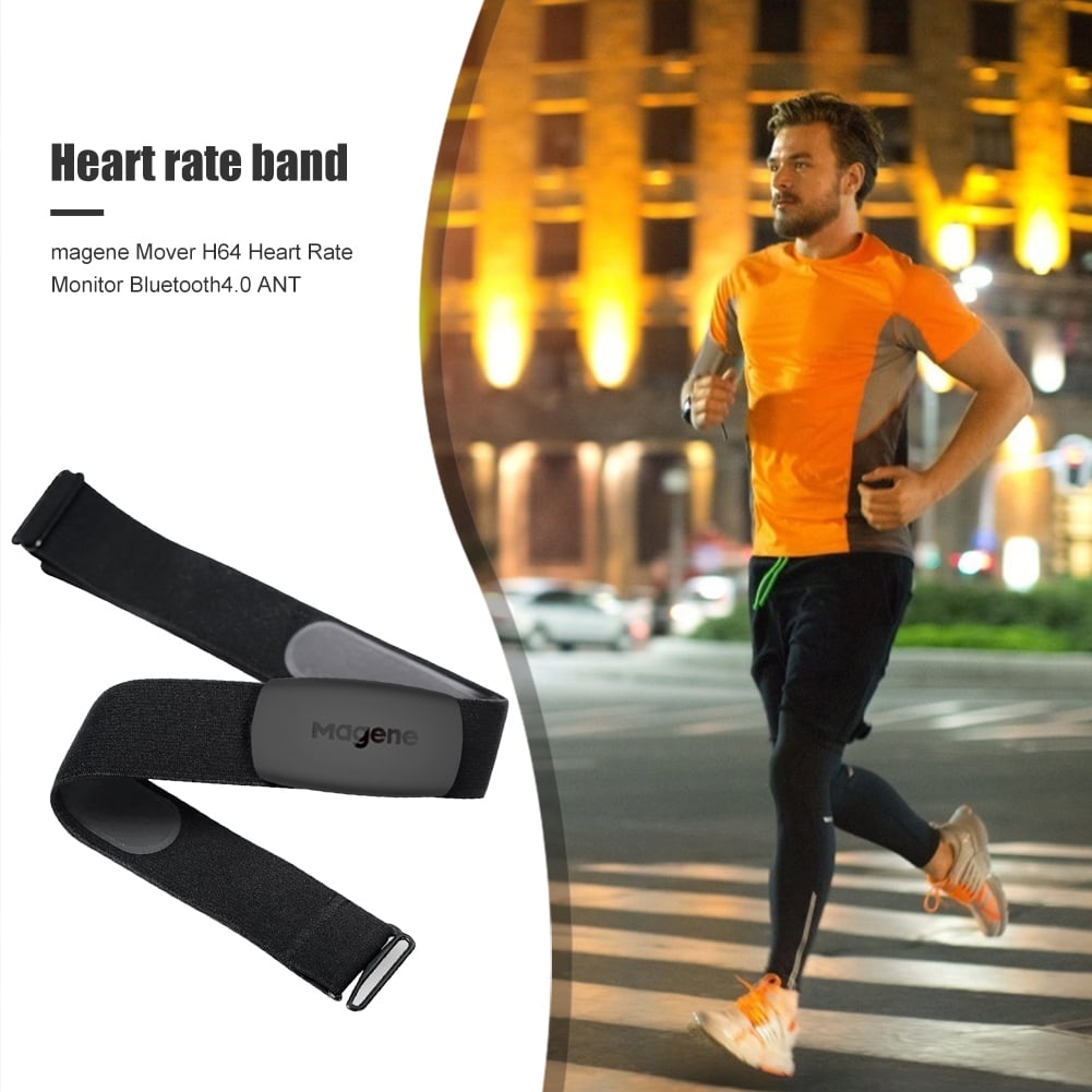 Heart Rate Monitor Band Pulse Sensor Sports Meter Belt MAGENE H64 Bluetooth ANT 