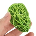 thumbnail image 5 of Homoyoyo 10pcs Green Rattan Decorative Eggs Set for Family Gatherings, Theme Parties, Home and Event Decorations, 5 of 6