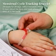 thumbnail image 6 of Pixie First Period Kit for Girls 9-12 - Best Organic Cotton Teen Pads with Wings - Period Tracking Bracelet & Discreet Crossbody Bag - On-The-Go Tween Starter Kit & Feminine Care Hygiene Essentials, 6 of 9
