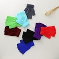 thumbnail image 3 of 1 Pair Half-finger Gloves High Elastic Comfortable Lint Free Anti-slip Windproof Winter Gloves for Riding, 3 of 10