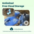 thumbnail image 4 of Birdfy Smart Bird Houses for Outside Solar Powered, 1080P HD Live View Bird House with Camera, Perfect Viewing Bird Nesting and Hatching, Bird Feeder with Camera for Most Birds, 4 of 10