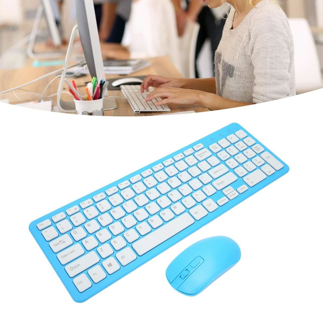 Combo de teclado y ratón, teclado inalámbrico de 96 teclas, ratón inalámbrico G, teclado inalámbrico, combinación de ratón, funcionamiento suave