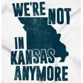 thumbnail image 2 of Missouri Not in Kansas Anymore Funny Unisex Fleece Graphic Zip Up Hoodie Brisco Brands 2X, 2 of 5