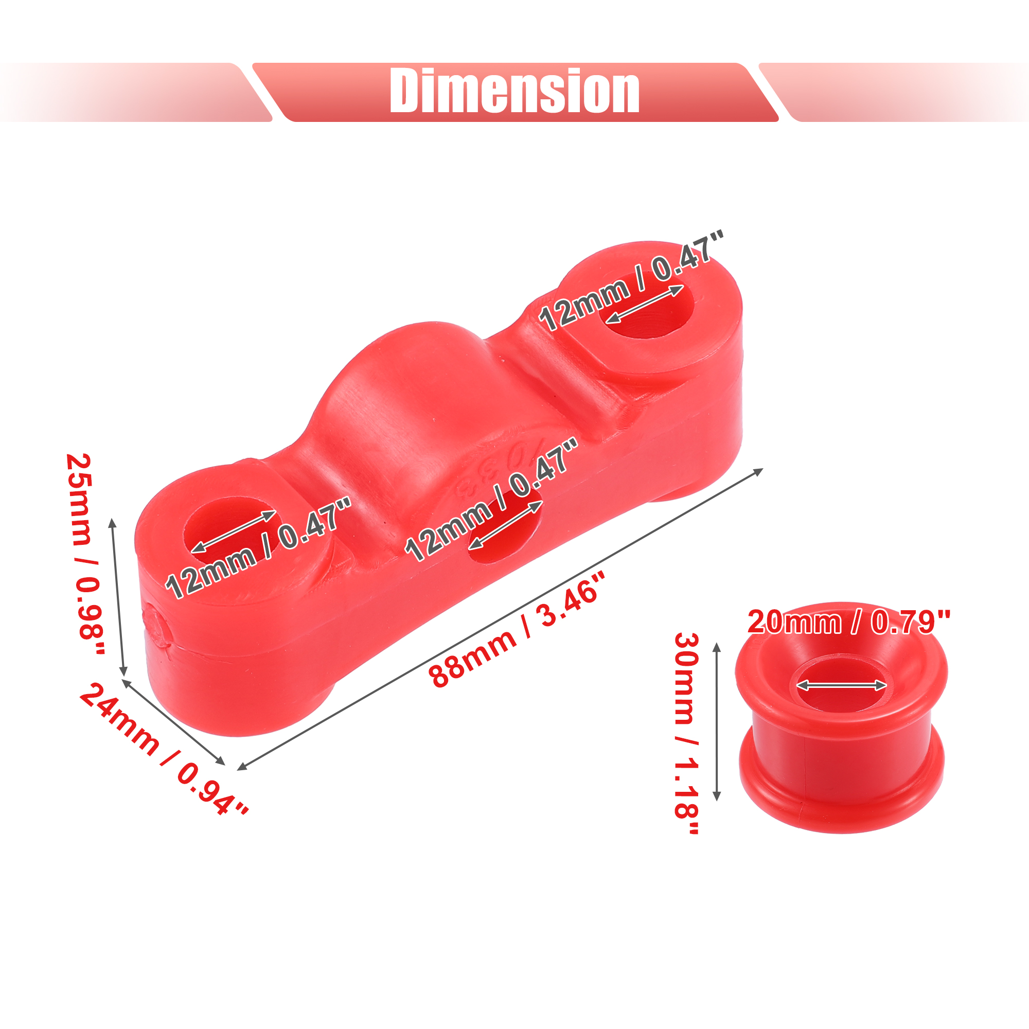 Unique Bargains Transmission Energy Suspension Shifter Bushing for Honda Civic 1988-2000