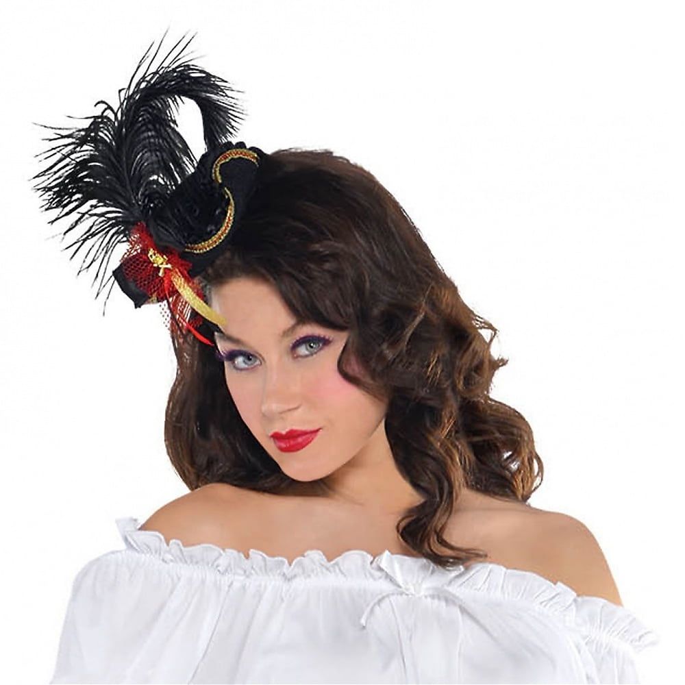 Mini Tricorn Pirate Hat Adult Costume 