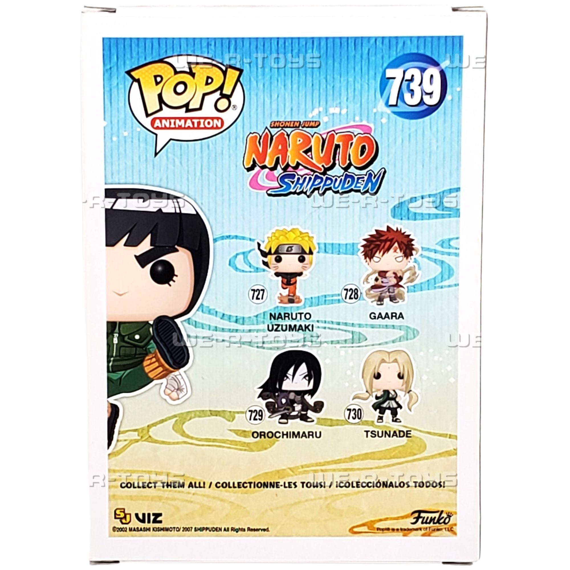 Funko Original Pop! Naruto Shippuden: Rock Lee #739 Vinyl Figure