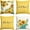 Yellow, variant on Home Sweet Home Sunflower Throw Pillow Covers, 18x18 Inch Spring Summer Seasonal Decorations for Sofa Couch Set of 4