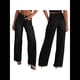 thumbnail image 3 of Pantalones Vaqueros de Pierna para Mujer, Cintura Alta, Elásticos, con Dobladillo Sin Rematar Negro XL, 3 of 7