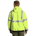 thumbnail image 2 of Cornerstone ANSI 107 Class 3 Economy Insulated Bomber Jacket CSJ500, 2 of 3
