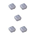thumbnail image 3 of Inteprter Paquete de 20 botones de resina mezclados 2 agujeros sujetadores para álbumes de recortes 14mm botón de artes DIY para coser Type2 NO2, 3 of 6