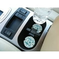 thumbnail image 2 of Absorbent Stoneware Car Coaster, Ocean Fantasy, Set of 2, 2 of 2