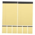 thumbnail image 5 of WEAVILUX Notepad for Work Yellow Paper 8Set for Lawyers, 5 of 8