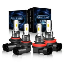 For Chevy Silverado 1500 2019-2020 LED Headlight Bulbs 9005 H11 High and Low Beam 4pc,x3