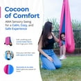 thumbnail image 4 of American Wellness Authority Sensory Swing Indoor for Kids & Adults with Special Needs Indoor Swing for Kids & Adults with Autism, ADHD, and Sensory Processing Challenges (Includes Hardware), 4 of 5