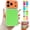A, variant on Summer Vibe Dopamine Contrast Color Phone Case, 2026 New Summer Dopamine Color Block Phone Case Compatible