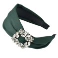 thumbnail image 1 of Cloth Wrapped Headwear Fashion Accessory Sparkly Hair Accessories for Ladies Women Engagement Meeting 12.5*6cm 1Pack, 1 of 5