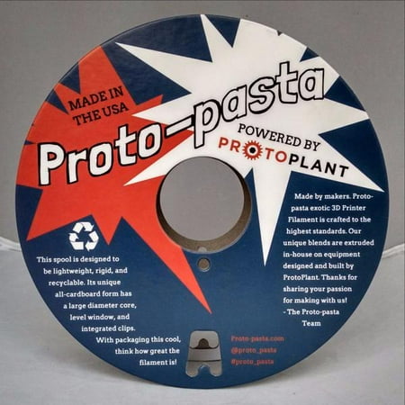 500 Carbon Fiber - Proto-pasta CFP11705 The Original Carbon Fiber Spool , PLA 1.75 mm, 500 g , Black