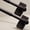 Cocoa, variant on 2 Pack Magnetic Curtain Rods Adjustable 9-16 inch Nickel Finish, Multi-Use Window Curtain Rods Set