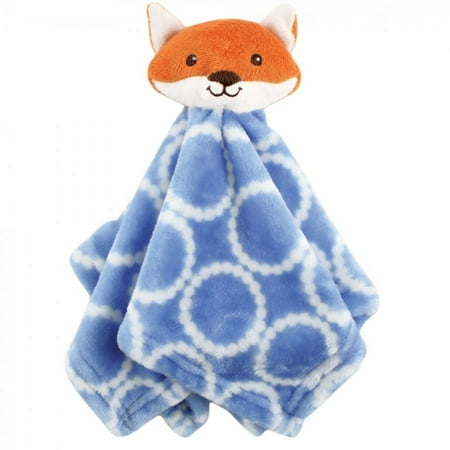 UPC: 0660168505894 | Hudson Baby Infant Boy Animal Face Security Blanket Blue Fox One Size
